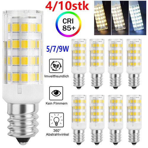10x e14 led birne - led,