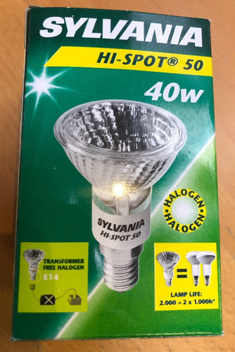 Sylvania spot 40w - sylvania, alogen
