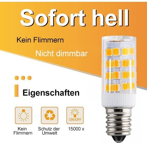 10x e14 led birne 7w - birne, 9w